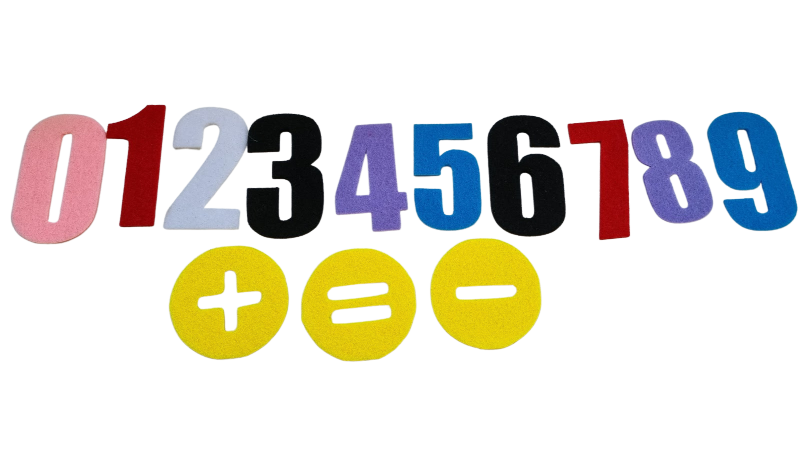 Felt Numbers