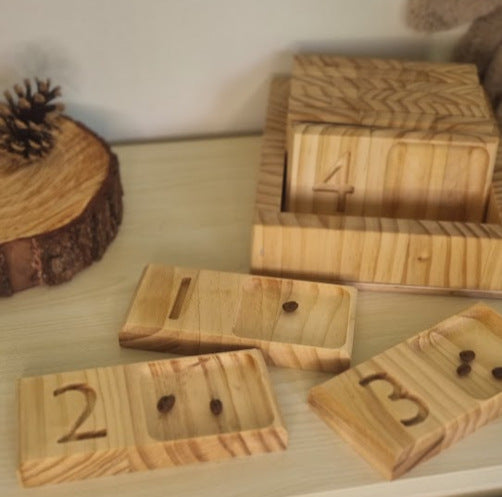 Number Collection Trays