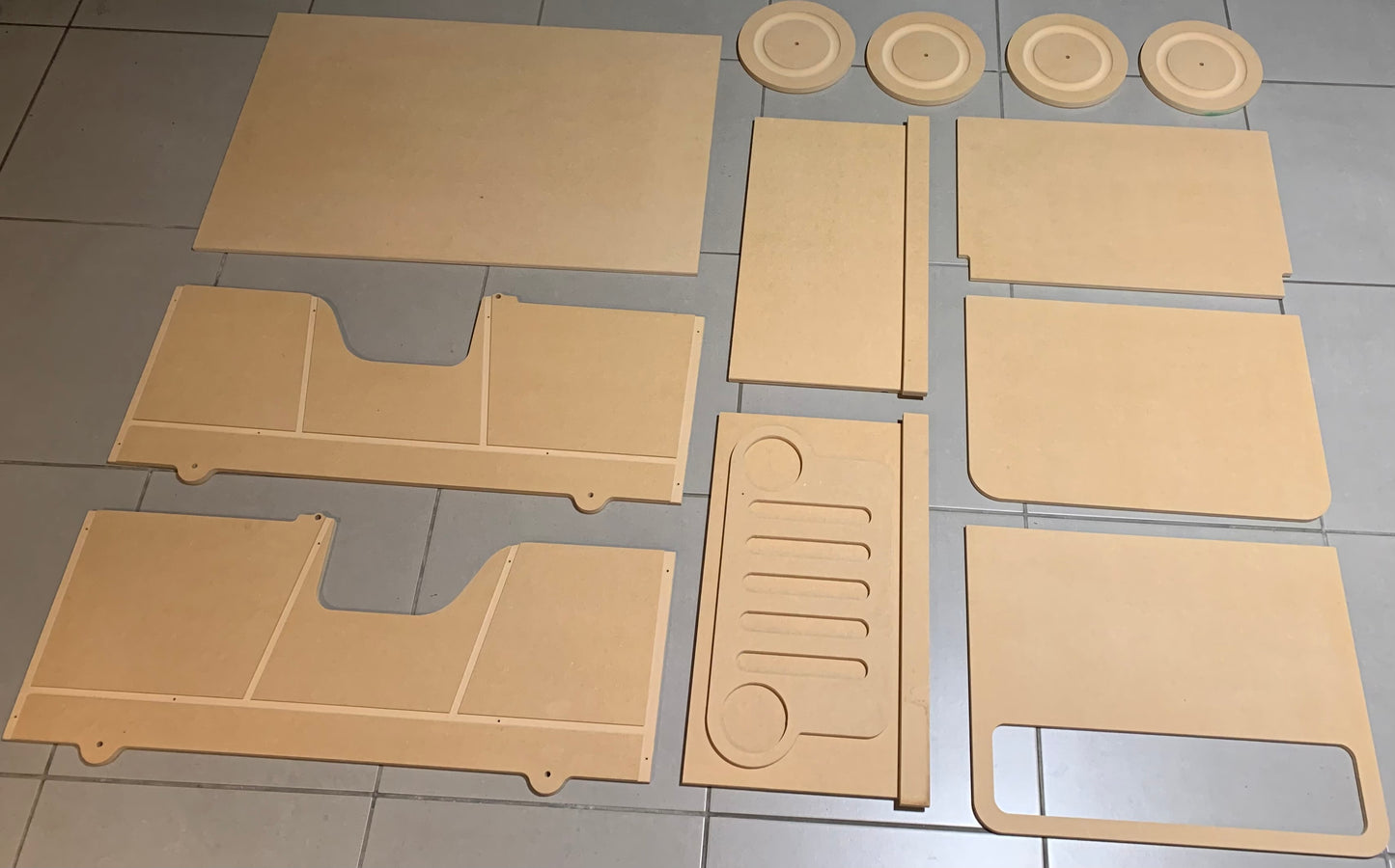 Vehicle Toy Box - Kitset