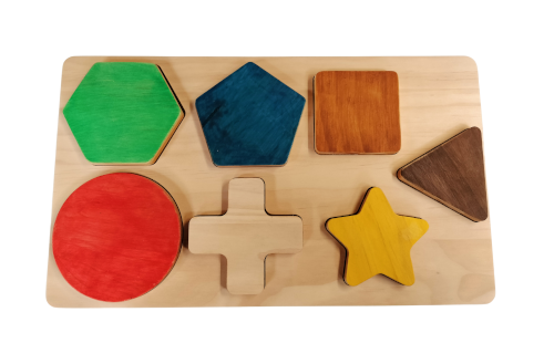 Pikler Cube + Cube Shapes Puzzle