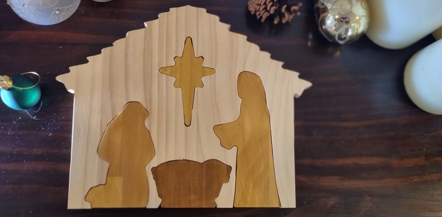 Nativity Scene display/puzzle